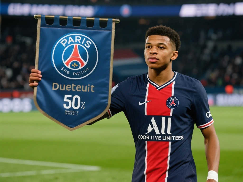 里程碑时刻，杜埃达成巴黎生涯第50场出战